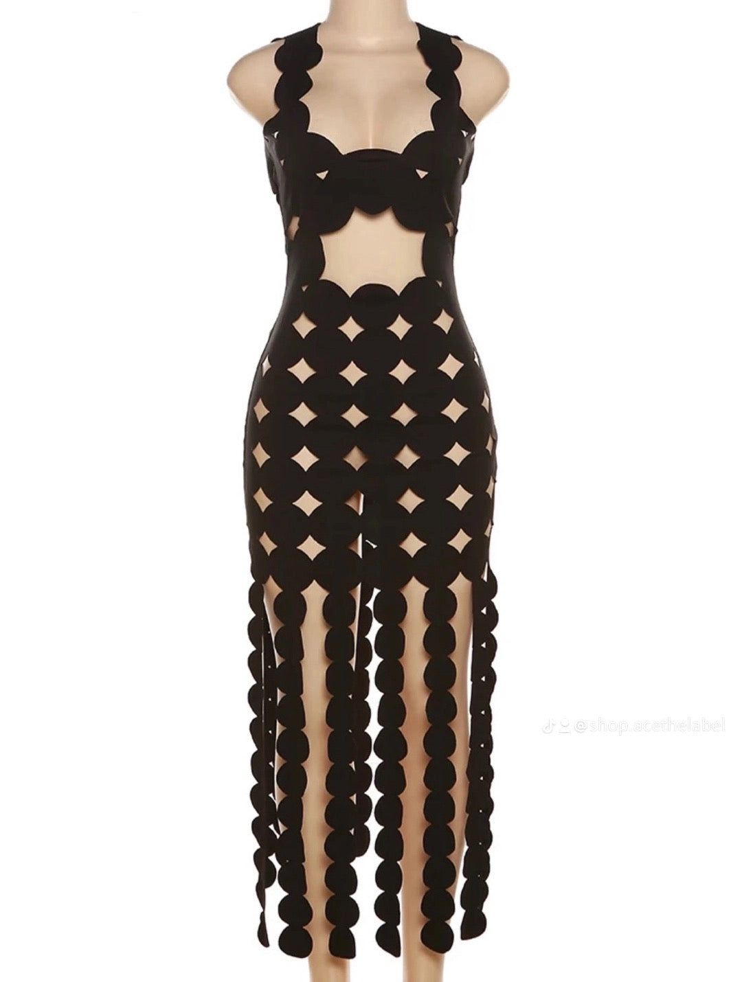 Connect the dots maxi dress