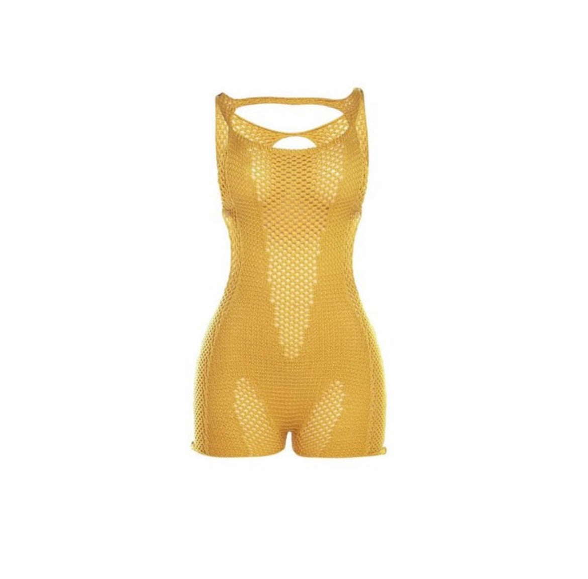 Jade knit romper