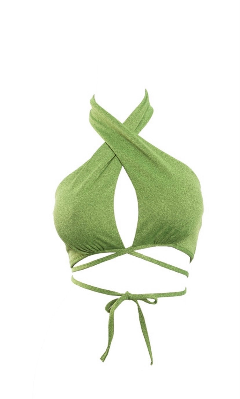 Matcha halter top